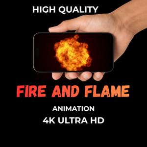 fire & flame animation video