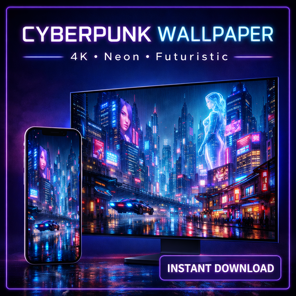 neon cyberpunk city – night glow neon cyberpunk city – night glow